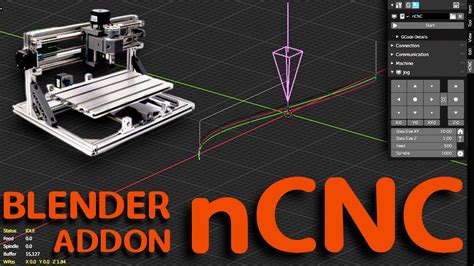 blender to cnc machine|blender gcode addon.